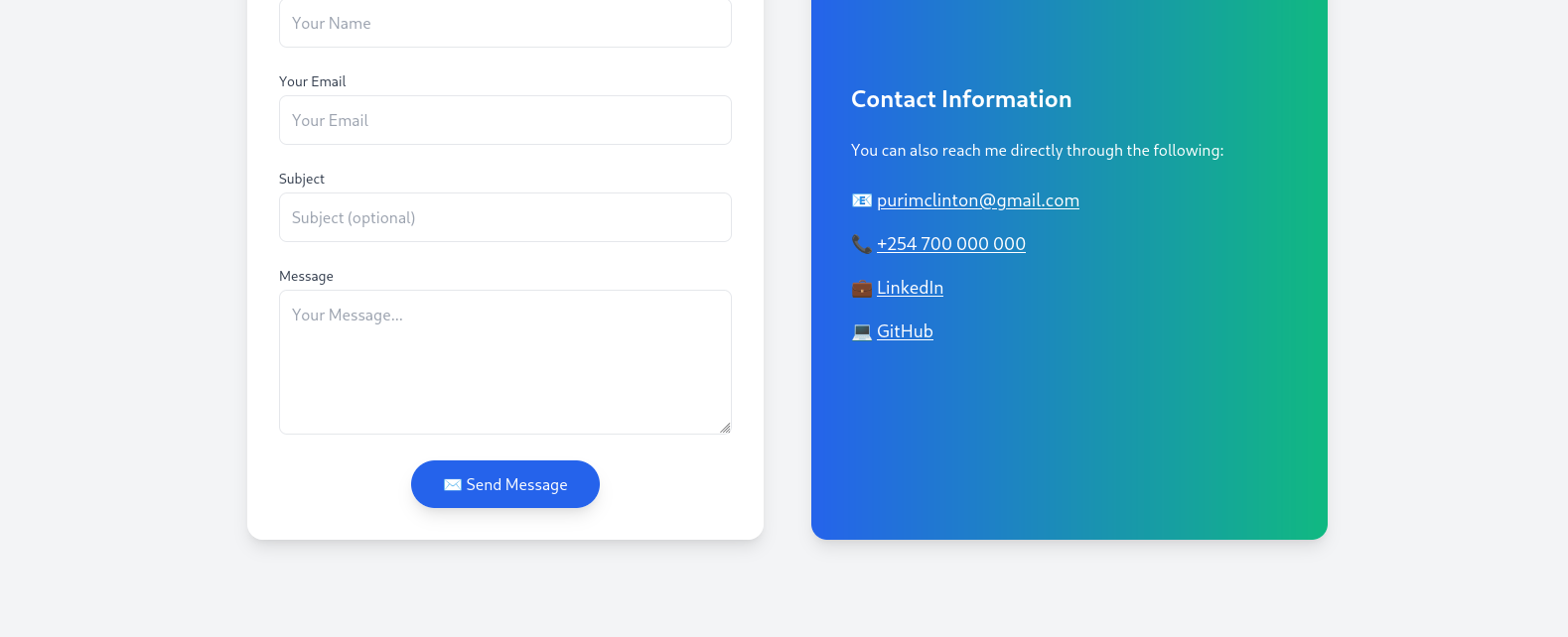 Portfolio & Business Website Platform project preview